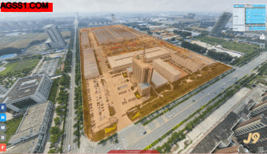 小九体育直播园区鸟瞰图
